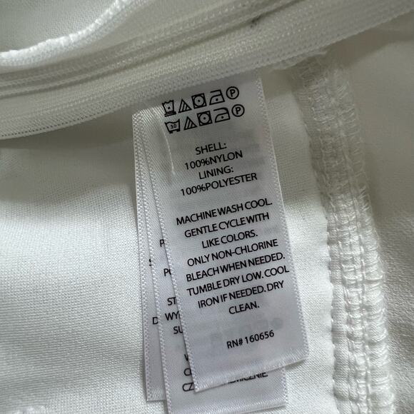 Sincerely Jules Tulle Tube Top Medium White Peplum Strapless Pleated Girly New - Picture 7 of 7